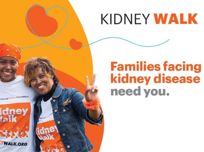 The National Kidney Foundation is hosting its annual Kidney Walk in Chicago